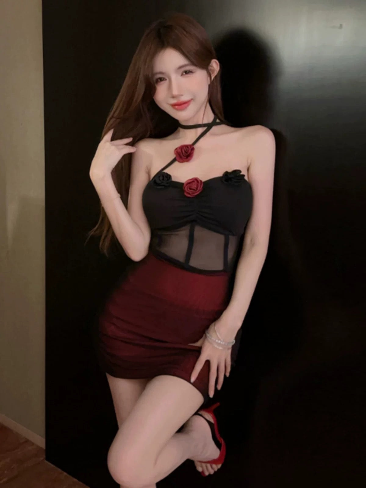 Drunken Rose Dress