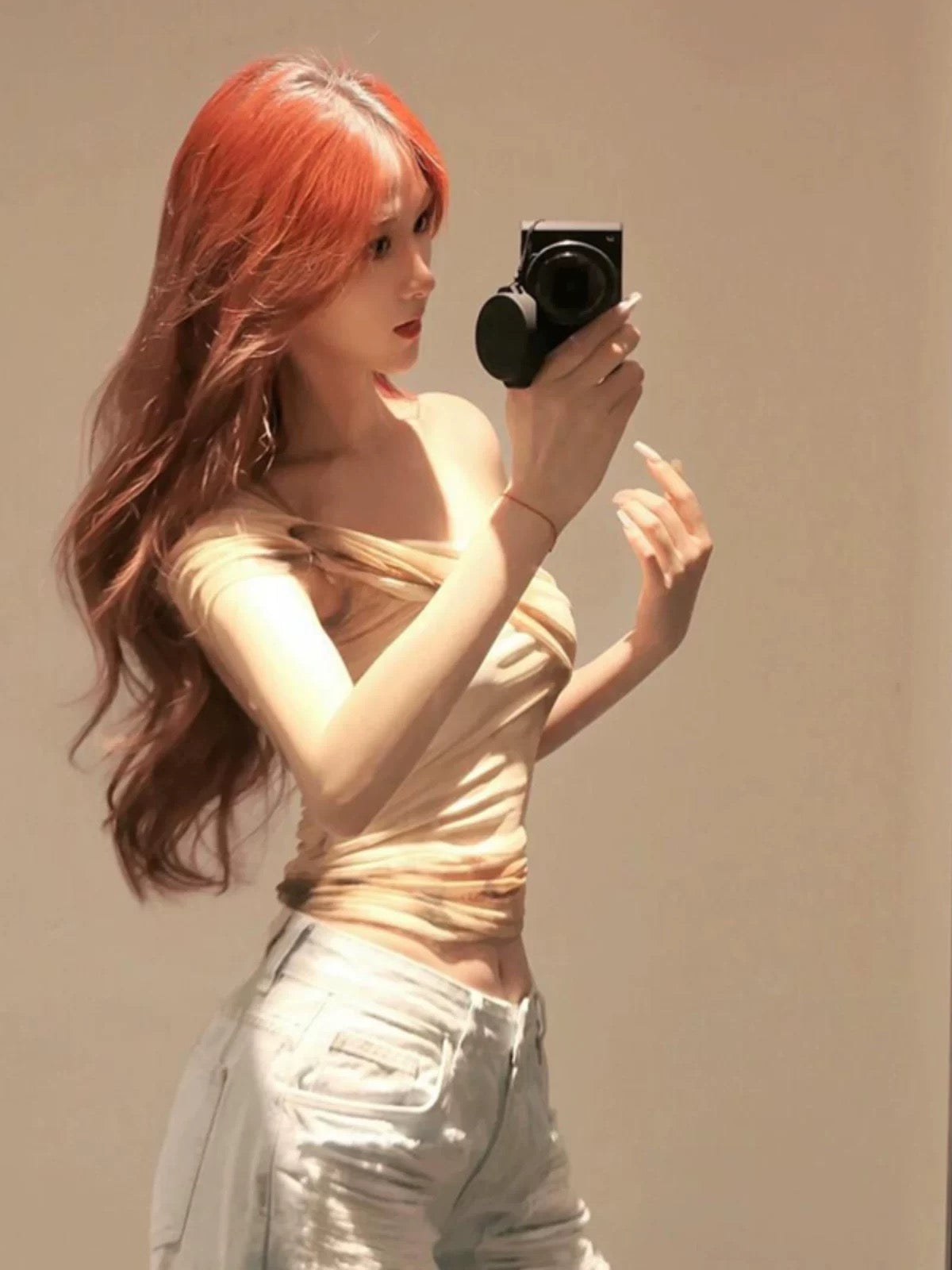 Summer One Shoulder Top