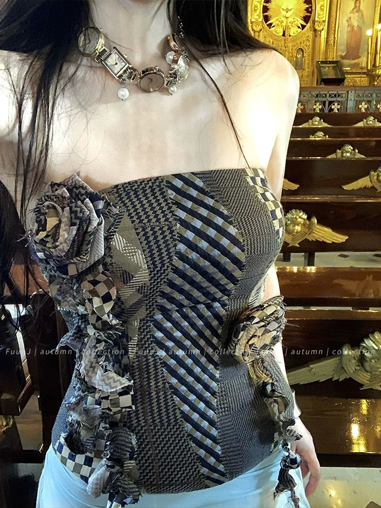 Asymmetrical Rose Top