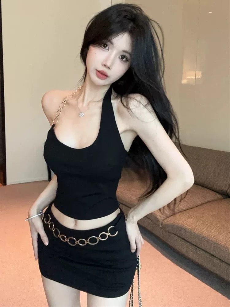 Chained Strap Top